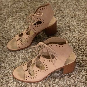 Mossimo Lace Up Sandals Size 10